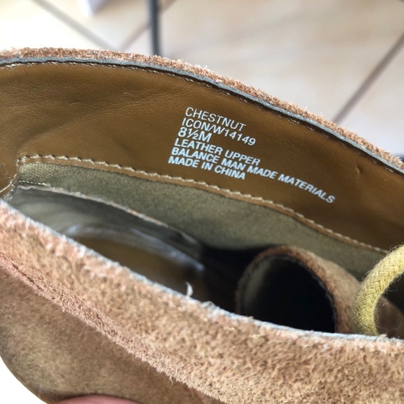 White Mountain Ankle Boots Tan Solid #8.5 - Picture 9 of 10